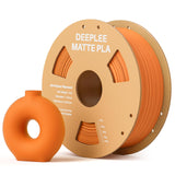 Matte PLA Filament 1.75mm, 3D Printer Filament Dimensional Accuracy +/- 0.02mm, No Clogging, Higher Toughness, Cardboard Spool 3D Filament, 4 Pack Black