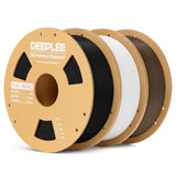 PLA Basic 1.75mm 3D Printer Filament, 3D Printing Filament with Dimensional Accuracy +/- 0.02 mm, Neatly Wound, No Clogging, Best for Beginners, Fits for Most FDM 3D Printers 4KG Black