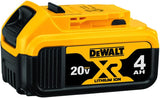 DEWALT 20V MAX* XR Battery, 4.0-Ah, 2-Pack (DCB204-2), Black
