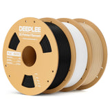 PLA Basic 1.75mm 3D Printer Filament, 3D Printing Filament with Dimensional Accuracy +/- 0.02 mm, Neatly Wound, No Clogging, Best for Beginners, Fits for Most FDM 3D Printers 4KG Black