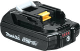 Makita BL1820B-2 18V Compact Lithium-Ion 2.0Ah Battery Twin Pack