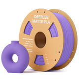 Matte PLA Filament 1.75mm, 3D Printer Filament Dimensional Accuracy +/- 0.02mm, No Clogging, Higher Toughness, Cardboard Spool 3D Filament, 4 Pack Black