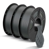ANYCUBIC PLA Filament 1.75mm Bundle, 3D Printing PLA Filament 1.75mm Dimensional Accuracy +/- 0.02mm, 1KG Reusable Spool (2.2 lbs), 4KG Black + White + Blue + Red