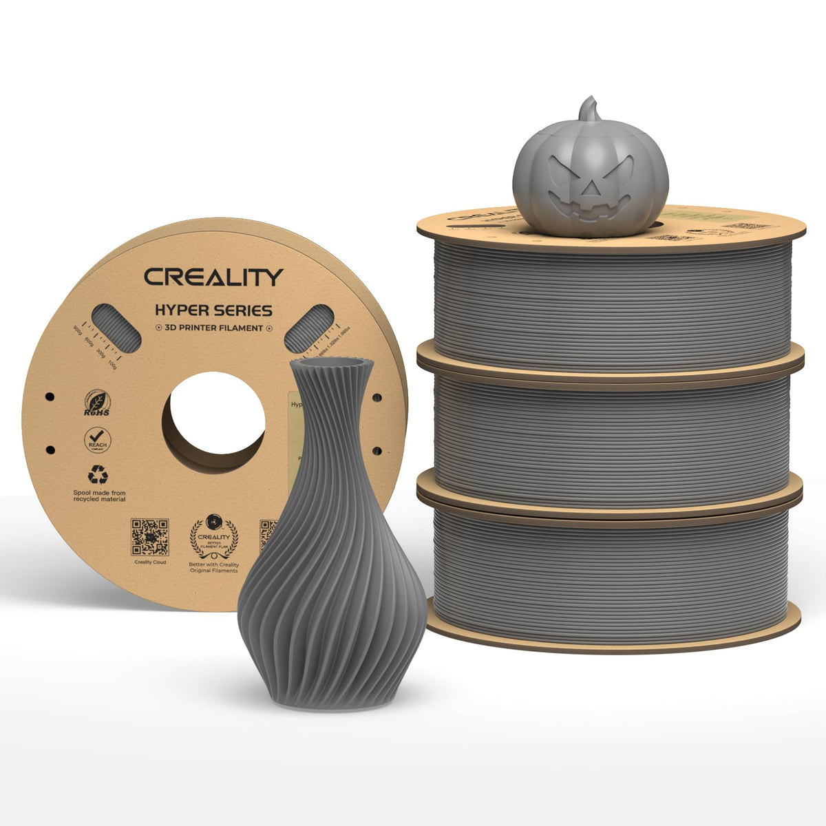 2026 New Creality Space PI Filament Dryer-Christmas Gifts, 3D Printer Filament Dryer Box with 360° Heating, Upgraded Filament Dehydrator Storage Box Support Nylon ABS PETG PLA TPU 1.75/2.85mm