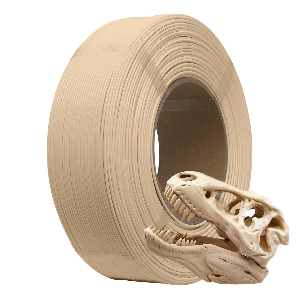 eSUN PLA+ Refilament 1.75mm, 3D Printer Refill PLA Plus, 1KG per Roll, 4 Rolls Spoolless 3D Printing Filament for 3D Printers, Black