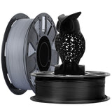 Creality 3D Printer Filament 1.75mm 4KG, PLA Filament Bulk +/- 0.02mm, 4 Pack 1kg Spool(2.2lbs) 3D Printing Filament Fits for Most FDM 3D Printers, 4 White
