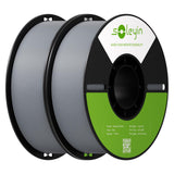 Soleyin PLA Filament 1.75mm 4KG, 3D Printer Filament 4 Pack 1kg Spool, Neatly Wound, ±0.02mm Accuracy, High-Speed & Strong Toughness, No Warping, Fits Most FDM Printers (4 * 1kg Black)