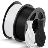 ANYCUBIC PLA Filament 1.75mm Bundle, 3D Printing PLA Filament 1.75mm Dimensional Accuracy +/- 0.02mm, 1KG Reusable Spool (2.2 lbs), 4KG Black + White + Blue + Red