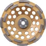 Makita A-96425 24 Segment Turbo Anti-Vibration Diamond Cup Wheel, 7"