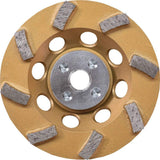 Makita A-96425 24 Segment Turbo Anti-Vibration Diamond Cup Wheel, 7"