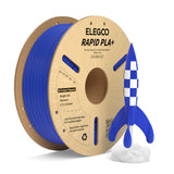 ELEGOO Rapid PLA Plus Filament 1.75mm Black 4KG, PLA+ 3D Printer Filament for 30-600 mm/s High Speed Printing, Dimensional Accuracy +/- 0.02 mm, 4 Pack 1kg Spool(2.2lbs)