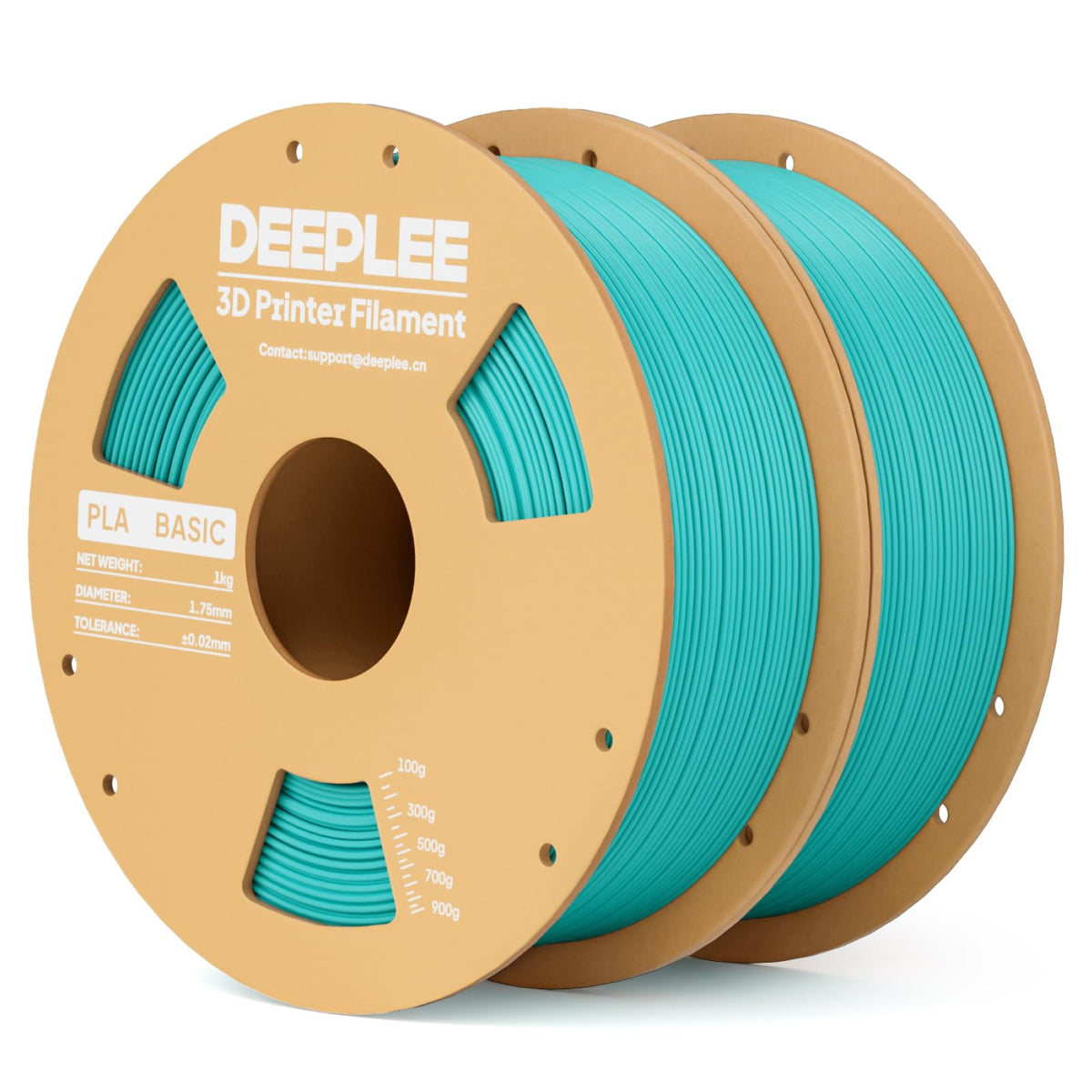 PLA Basic 1.75mm 3D Printer Filament, 3D Printing Filament with Dimensional Accuracy +/- 0.02 mm, Neatly Wound, No Clogging, Best for Beginners, Fits for Most FDM 3D Printers 4KG Black