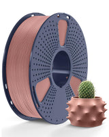 SUNLU 3D Printer Filament Bundle PLA Filament 1.75mm, Individually Vacuum Packed, 0.25kg per Spool, 2kg in Total, 8 Pack, Black+Bone White+Grey+Brown+Red+Blue+Olive Green+Wood