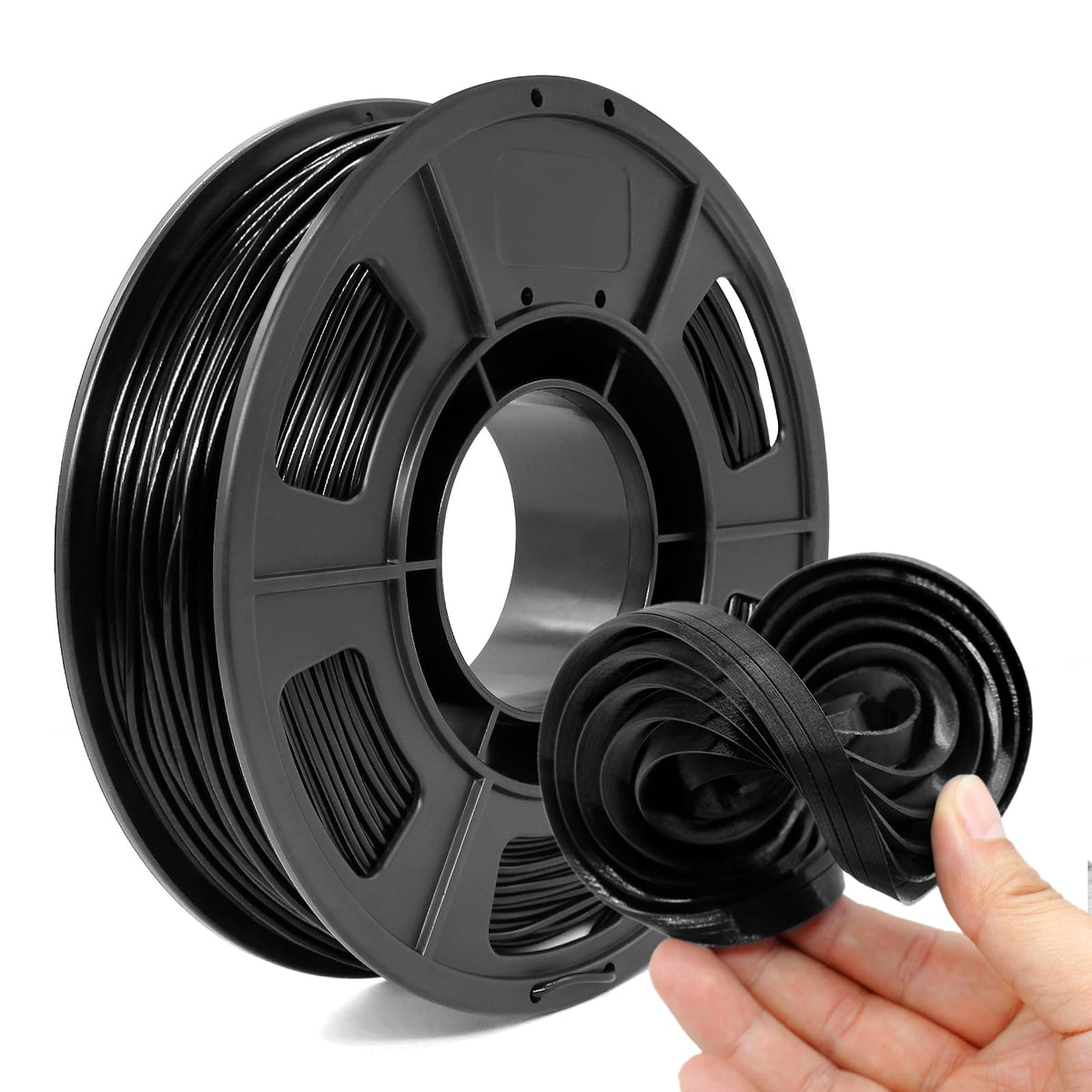 3D Printer Filament Bundle,1.75MM Silk PLA Filament Multicolor 250g*10 Rolls,Bulk Filament fits for Most FDM 3D Printers.