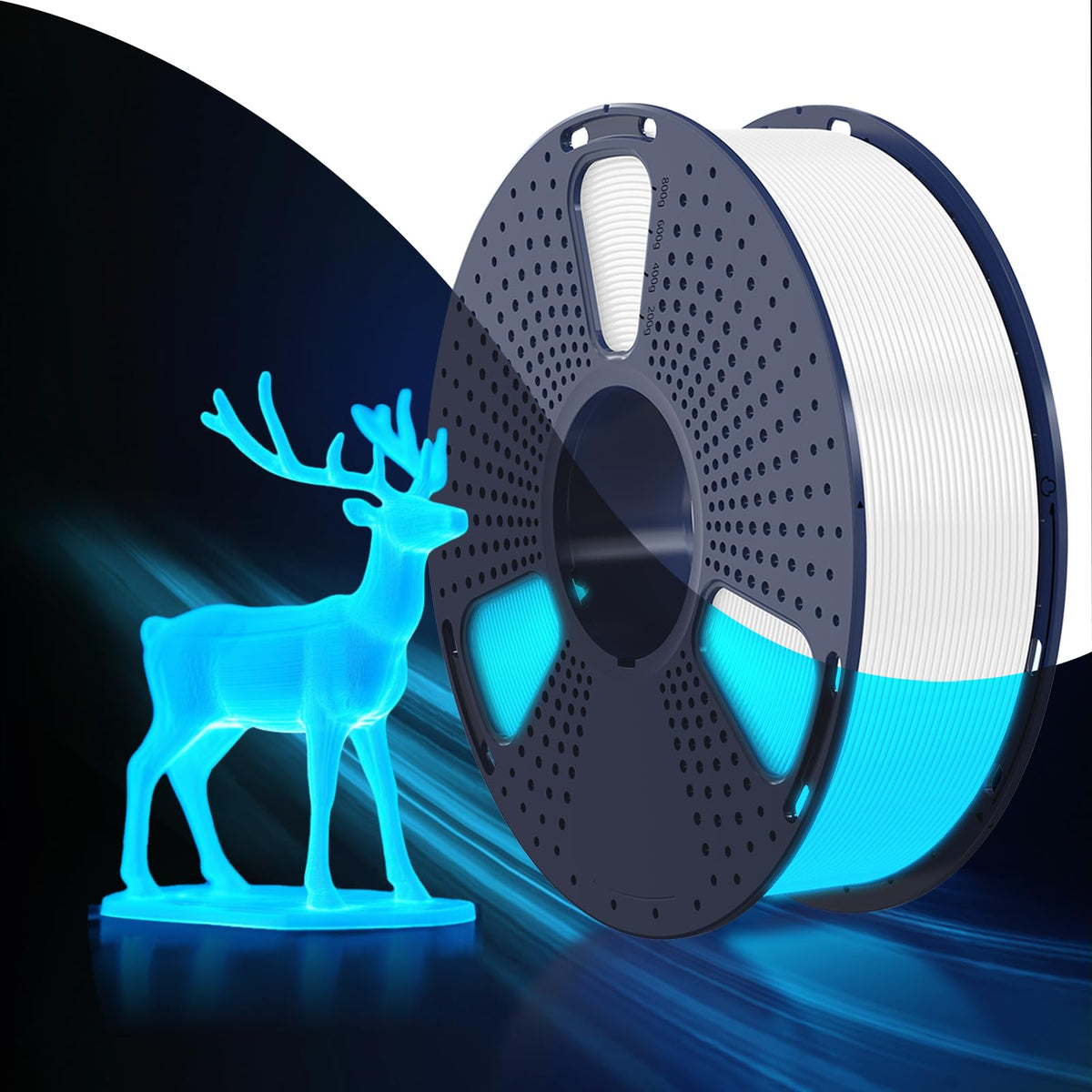 SUNLU PETG Filament 1.75mm 4KG Bundle (4x1kg Black),Good Layer Adhesion,Weather-Resistant & High Impact for Outdoor Parts and Mechanical Gears, Less Stringing, Dimensional Accuracy +/- 0.02mm.