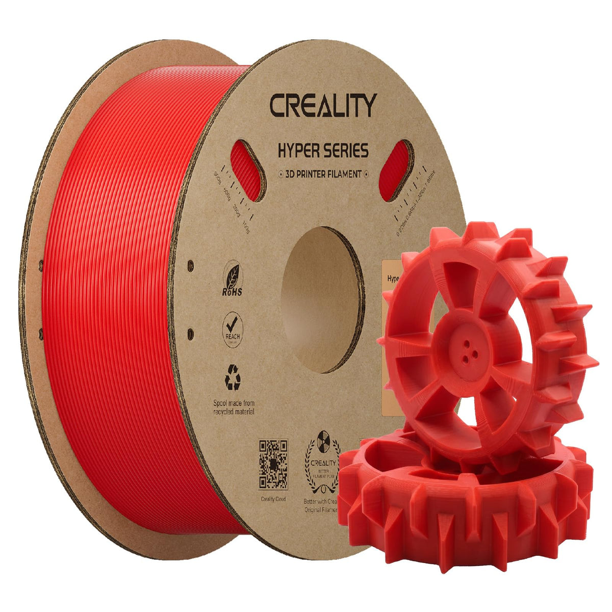 Creality CFS Multi Color Auto Filament System Anti-Moisture Filament Storage Auto-Switch & Run-Out Alerts 4-Channel Parallel Printing 16 Colors 3D Printing for K2 Plus, Hi 3D Printer