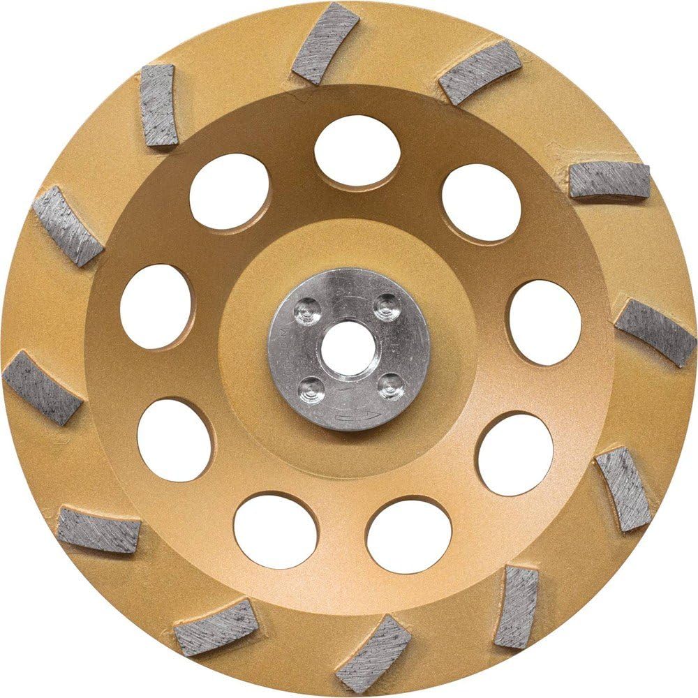 Makita A-96425 24 Segment Turbo Anti-Vibration Diamond Cup Wheel, 7"