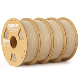 PLA Basic 1.75mm 3D Printer Filament, 3D Printing Filament with Dimensional Accuracy +/- 0.02 mm, Neatly Wound, No Clogging, Best for Beginners, Fits for Most FDM 3D Printers 4KG Black