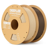 PLA Basic 1.75mm 3D Printer Filament, 3D Printing Filament with Dimensional Accuracy +/- 0.02 mm, Neatly Wound, No Clogging, Best for Beginners, Fits for Most FDM 3D Printers 4KG Black