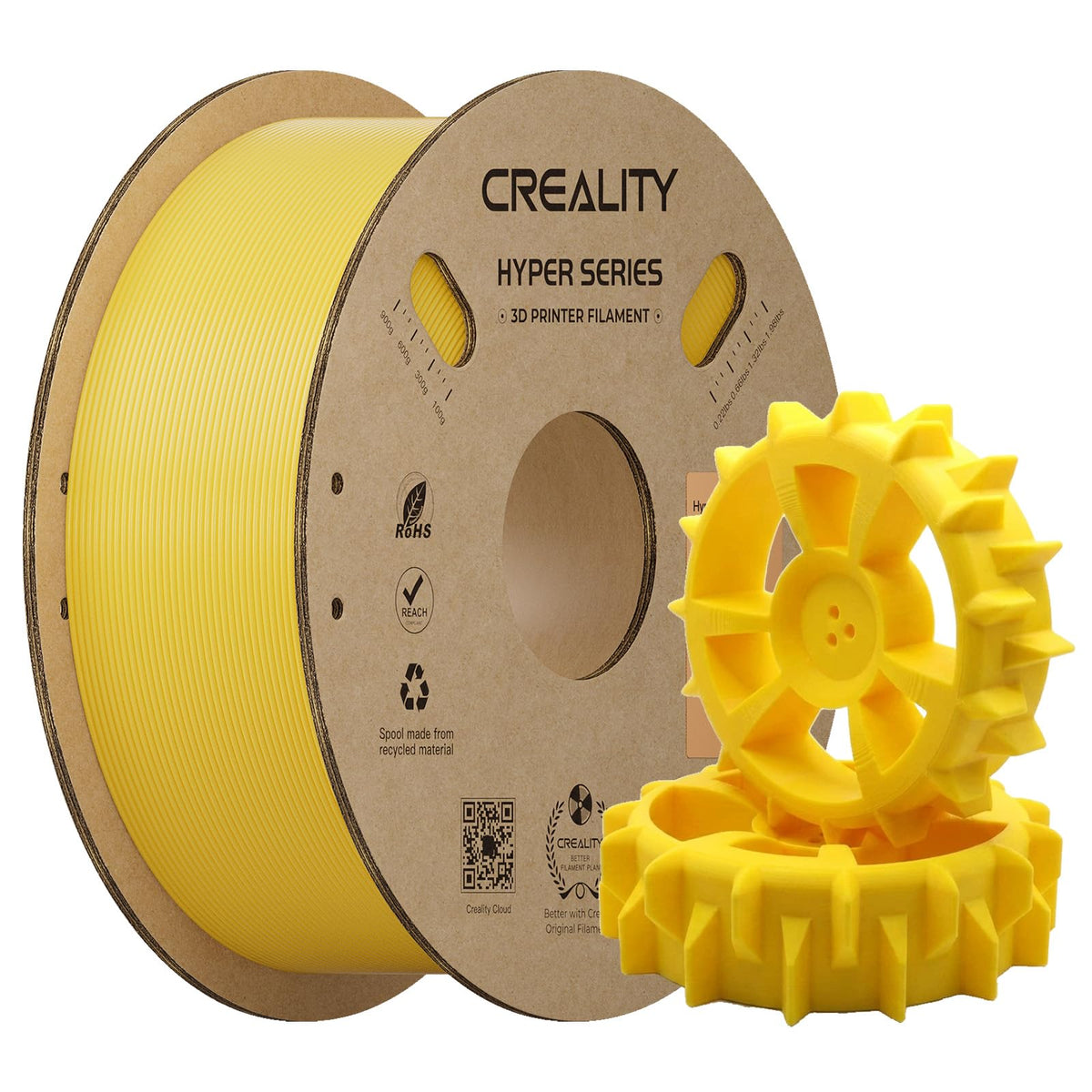 Creality CFS Multi Color Auto Filament System Anti-Moisture Filament Storage Auto-Switch & Run-Out Alerts 4-Channel Parallel Printing 16 Colors 3D Printing for K2 Plus, Hi 3D Printer