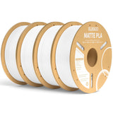 ELEGOO Matte PLA 3D Printer Filament Bundle 1.75mm, 8 Colors 250g Spool Dimensional Accuracy +/- 0.02mm, 8 Pack Multicolors Fits for Most FDM 3D Printers