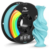 Creality Matte PLA Plus Filament 1.75mm, Low Warping, Minimal Layer Lines, Dimensional Accuracy +/- 0.02mm, 4kg (8.8lb) 3D Printer PLA+ Filament Bundle, Matte Black (4 Pack)