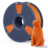 Matte PLA Filament 1.75mm, 4kg(8.8lbs) SUNLU 3D Printer Filament, Matte Surface Texture, No Clogging, Less Brittle, Black+White+Klein Blue+Olive Green