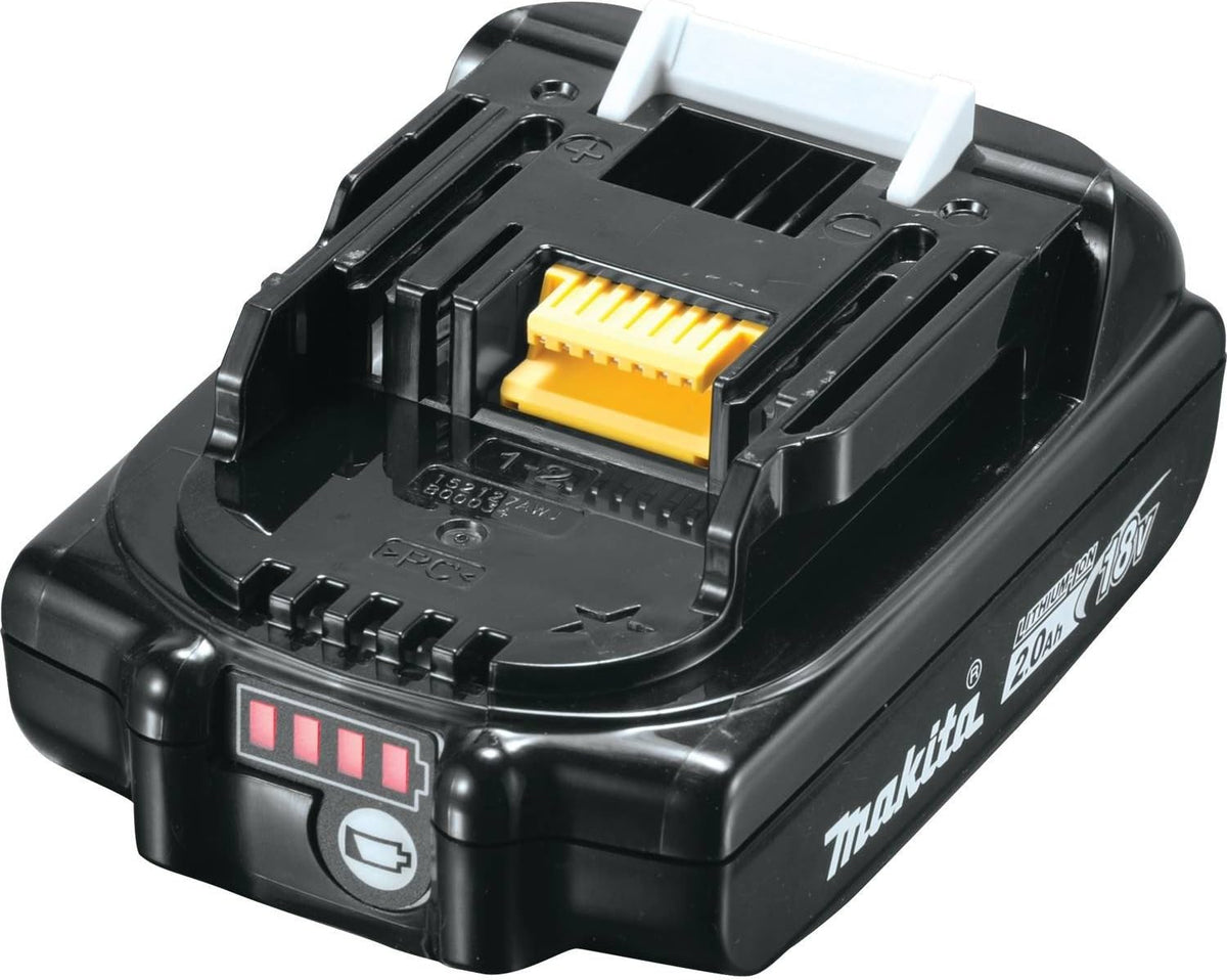 Makita BL1820B-2 18V Compact Lithium-Ion 2.0Ah Battery Twin Pack