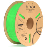 ELEGOO 250g PLA Plus Filament Bundle 1.75mm, 8 Colors 3D Printer Filaments Dimensional Accuracy +/- 0.02mm, 8 Pack 250g Spool, Black/White/Red/Dark Blue/Orange/Yellow/Sky Blue/Sea Green