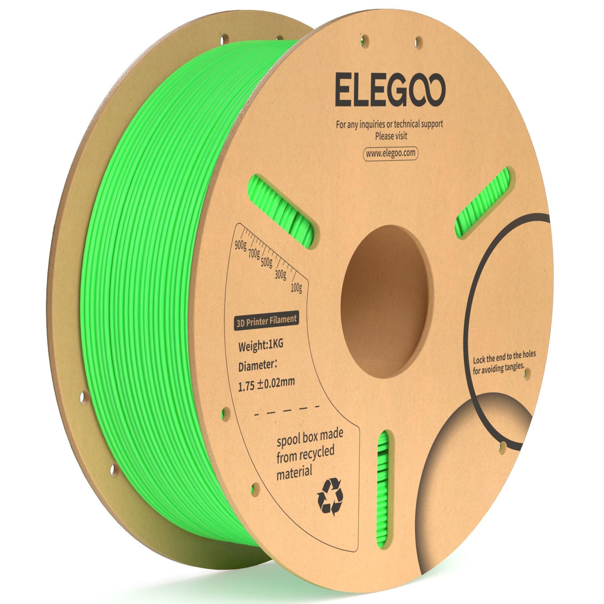 ELEGOO 250g PLA Plus Filament Bundle 1.75mm, 8 Colors 3D Printer Filaments Dimensional Accuracy +/- 0.02mm, 8 Pack 250g Spool, Black/White/Red/Dark Blue/Orange/Yellow/Sky Blue/Sea Green