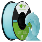 Soleyin PLA Filament 1.75mm 4KG, 3D Printer Filament 4 Pack 1kg Spool, Neatly Wound, ±0.02mm Accuracy, High-Speed & Strong Toughness, No Warping, Fits Most FDM Printers (4 * 1kg Black)