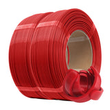 eSUN PLA+ Refilament 1.75mm, 3D Printer Refill PLA Plus, 1KG per Roll, 4 Rolls Spoolless 3D Printing Filament for 3D Printers, Black