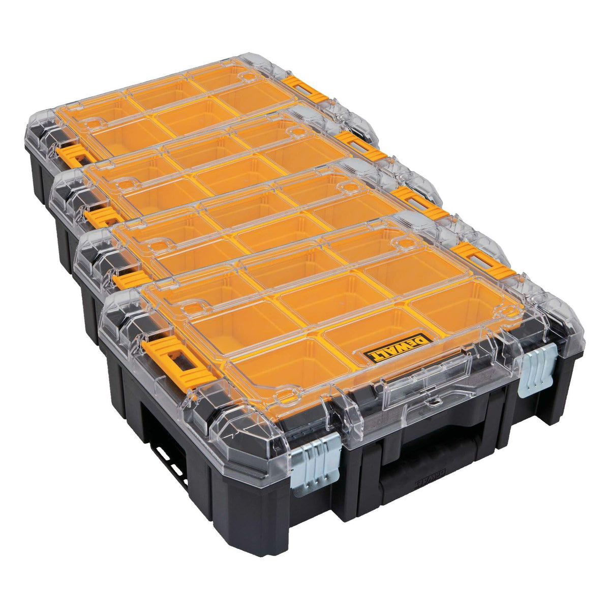 DEWALT TSTAK Tool Organizer, Small Parts and Screw Organizer Tool Box with Removable Compartments, (DWST17805)