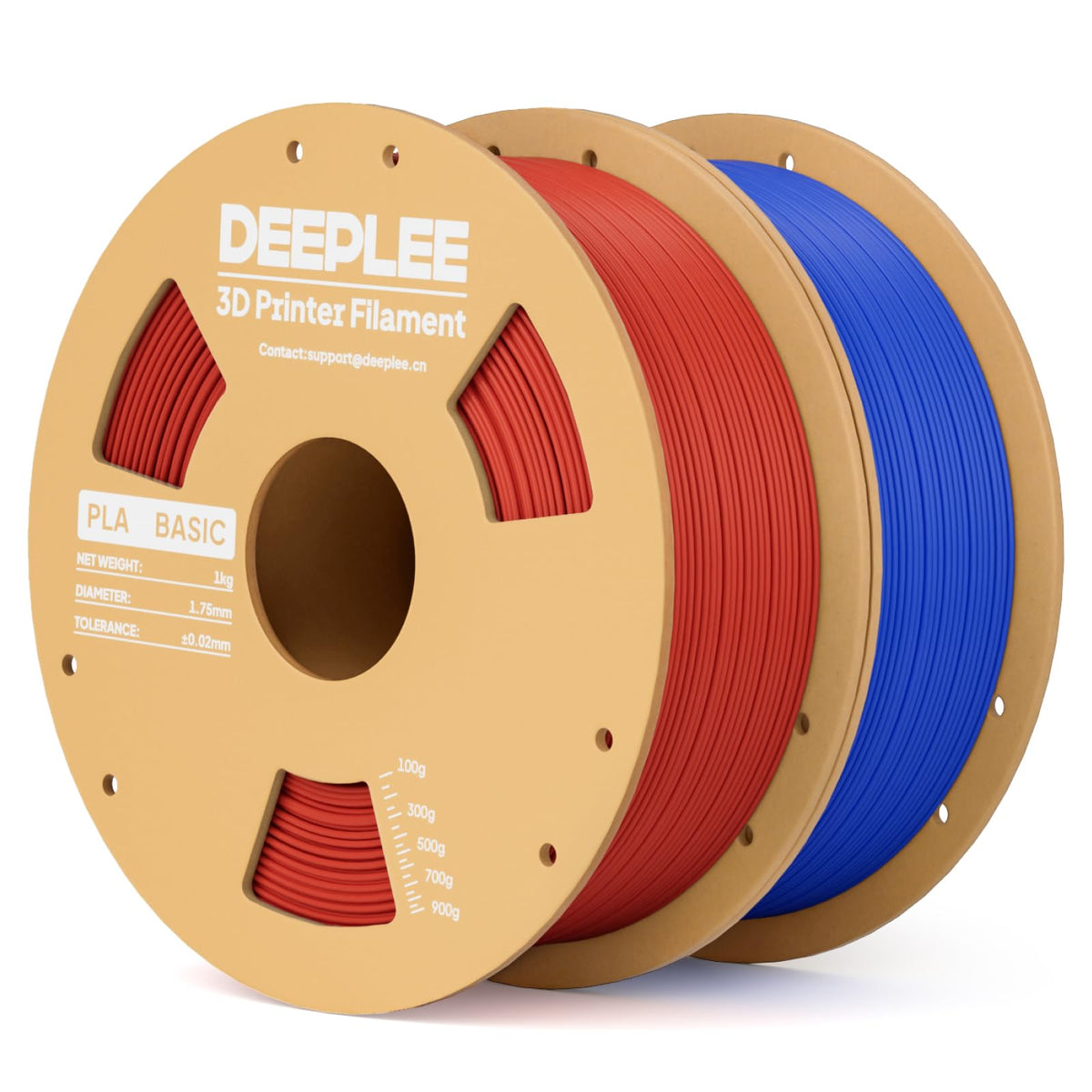 PLA Basic 1.75mm 3D Printer Filament, 3D Printing Filament with Dimensional Accuracy +/- 0.02 mm, Neatly Wound, No Clogging, Best for Beginners, Fits for Most FDM 3D Printers 4KG Black