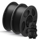 ANYCUBIC PLA Filament 1.75mm Bundle, 3D Printing PLA Filament 1.75mm Dimensional Accuracy +/- 0.02mm, 1KG Reusable Spool (2.2 lbs), 4KG Black + White + Blue + Red