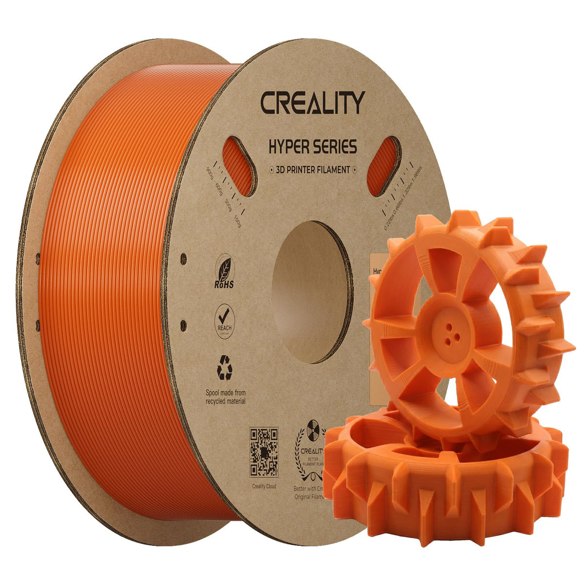 Creality CFS Multi Color Auto Filament System Anti-Moisture Filament Storage Auto-Switch & Run-Out Alerts 4-Channel Parallel Printing 16 Colors 3D Printing for K2 Plus, Hi 3D Printer