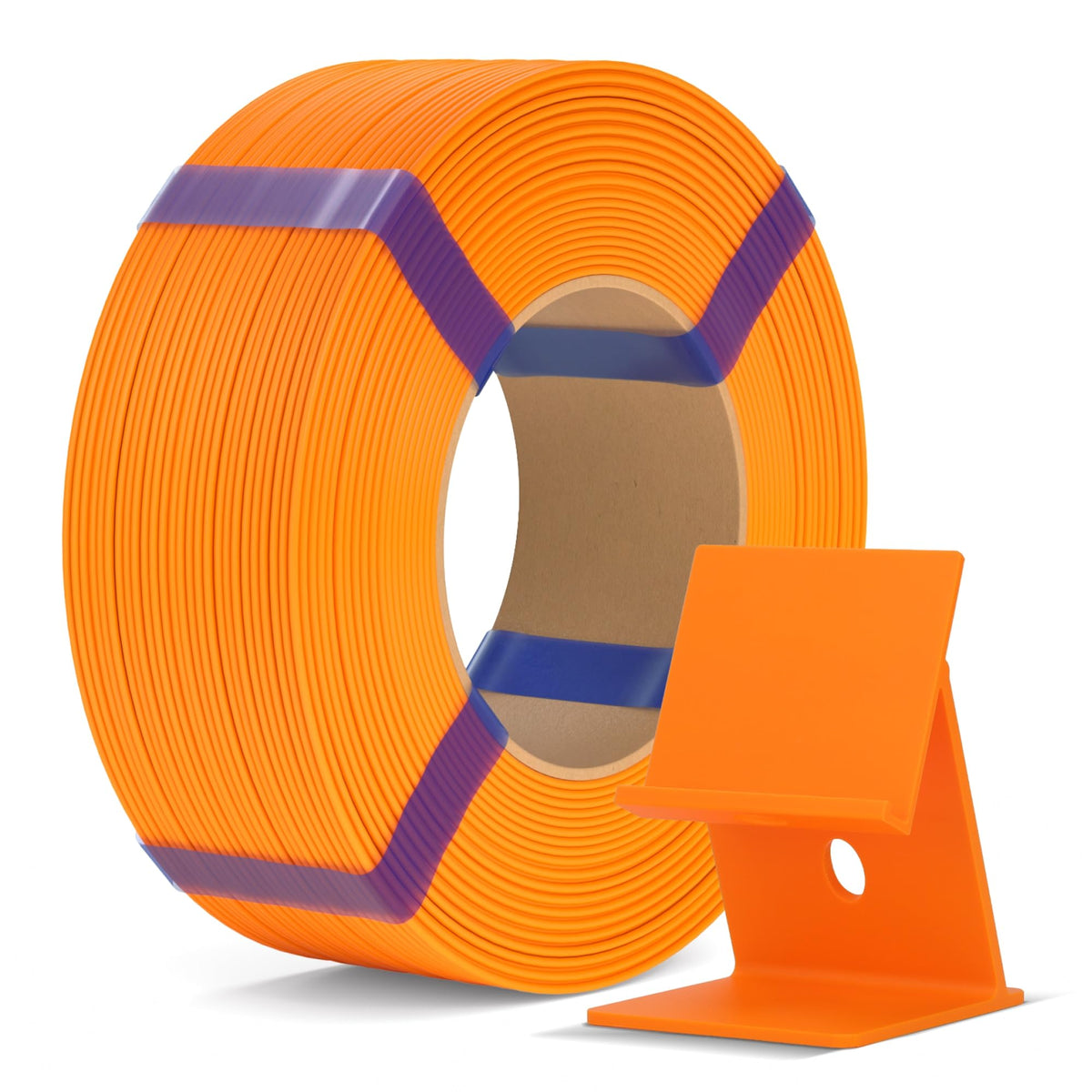 ELEGOO PLA Basic Refill Filament 1.75mm Bundle 4KG, 3D Printer Filament No Spool for Reusable Spool Refilling Dimensional Accuracy +/- 0.02mm, 4pcs 1kg Spool(2.2lbs) Black, White, Red, Cobalt Blue