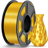JAYO 3D Printer Filament Bundle, PLA Silk Filament Bundle Multicolor, Shiny Silk PLA Filament 1.75mm, Fast Color Change Rainbow, 250g Spool, 8 Rolls, 2kg in Total