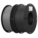 Creality 3D Printer Filament 1.75mm 4KG, PLA Filament Bulk +/- 0.02mm, 4 Pack 1kg Spool(2.2lbs) 3D Printing Filament Fits for Most FDM 3D Printers, Black White Blue Red