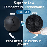 Siraya Tech Rebound PEBA 95A Flexible Filament, The Super TPU | 78% Energy Return & 20% Lighter | Nylon-Based Strength for Sports & Robotics | 1.75mm 3D Printer Filament (Black, 800g)