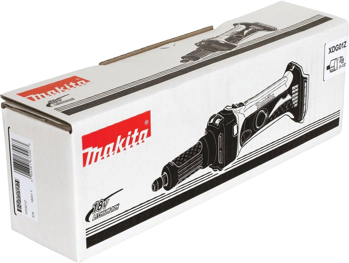 Makita XDG01Z 18V LXT Lithium-Ion Cordless 1/4" Die Grinder, Tool Only