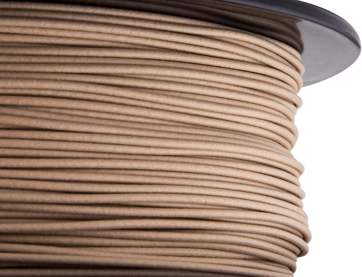 HATCHBOX 1.75mm Wood PLA 3D Printer Filament, 1 KG Spool, Dimensional Accuracy +/- 0.03 mm, 3D Printing Wood Filament
