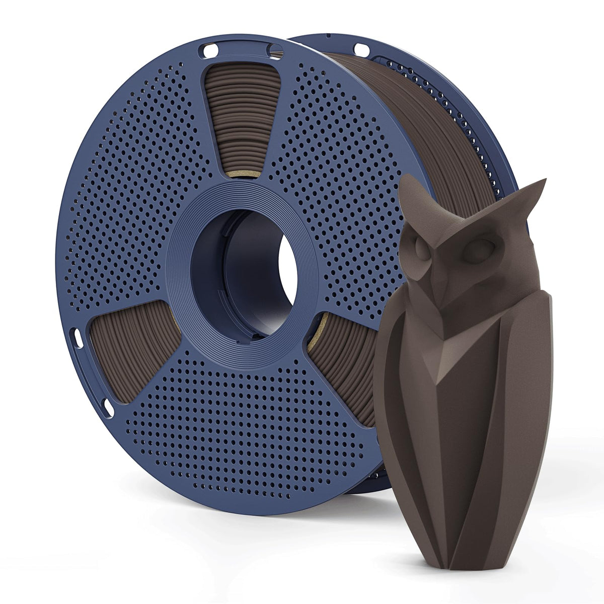 Matte PLA Filament 1.75mm, 4kg(8.8lbs) SUNLU 3D Printer Filament, Matte Surface Texture, No Clogging, Less Brittle, Black+White+Klein Blue+Olive Green
