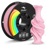 Creality Matte PLA Plus Filament 1.75mm, Low Warping, Minimal Layer Lines, Dimensional Accuracy +/- 0.02mm, 4kg (8.8lb) 3D Printer PLA+ Filament Bundle, Matte Black (4 Pack)