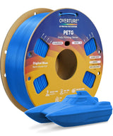 OVERTURE 4KG Bundle PETG 3D Printer Filament 1.75mm, Neatly Wound Durable PETG 4 Pack 1kg(2.2lbs), Strong Toughness Filament, Dimensional Accuracy +/- 0.02mm, Fit Most FDM Printers (Black (4-Pack)