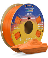OVERTURE 4KG Bundle PETG 3D Printer Filament 1.75mm, Neatly Wound Durable PETG 4 Pack 1kg(2.2lbs), Strong Toughness Filament, Dimensional Accuracy +/- 0.02mm, Fit Most FDM Printers (Black (4-Pack)