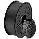 SUNLU 3D Printer Filament 10kg Bundle, Neatly Wound PLA Filament 1.75mm ±0.02mm, Individually Vacuum-Sealed,1kg per Spool, 10 Pack, (5 spools of Black and 5 spools of White)