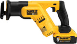 DEWALT 20V MAX* Cordless Reciprocating Saw Kit, 5 Amp-Hour Battery (DCS387P1)