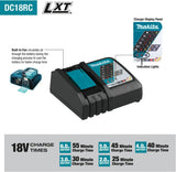 Makita XT297T 18V LXT® Lithium-Ion Brushless Cordless 2-Pc. Combo Kit (5.0Ah)