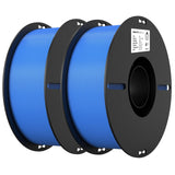 Creality 3D Printer Filament 1.75mm 4KG, PLA Filament Bulk +/- 0.02mm, 4 Pack 1kg Spool(2.2lbs) 3D Printing Filament Fits for Most FDM 3D Printers, Black White Blue Red